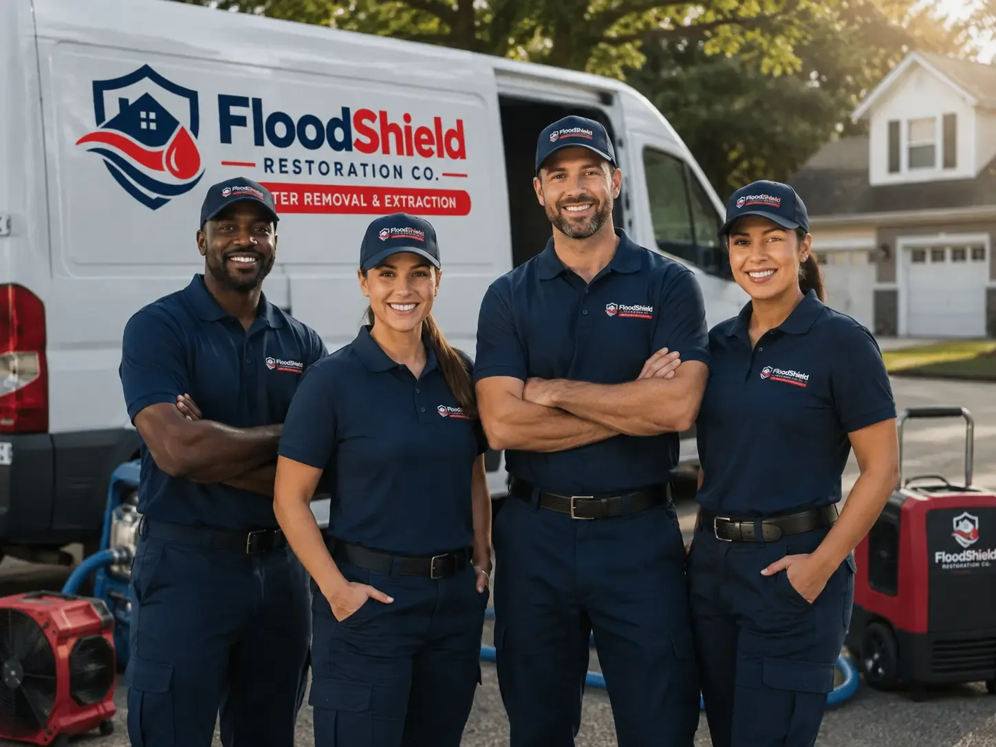 Flood Damage Restoration company in Alpha, MI